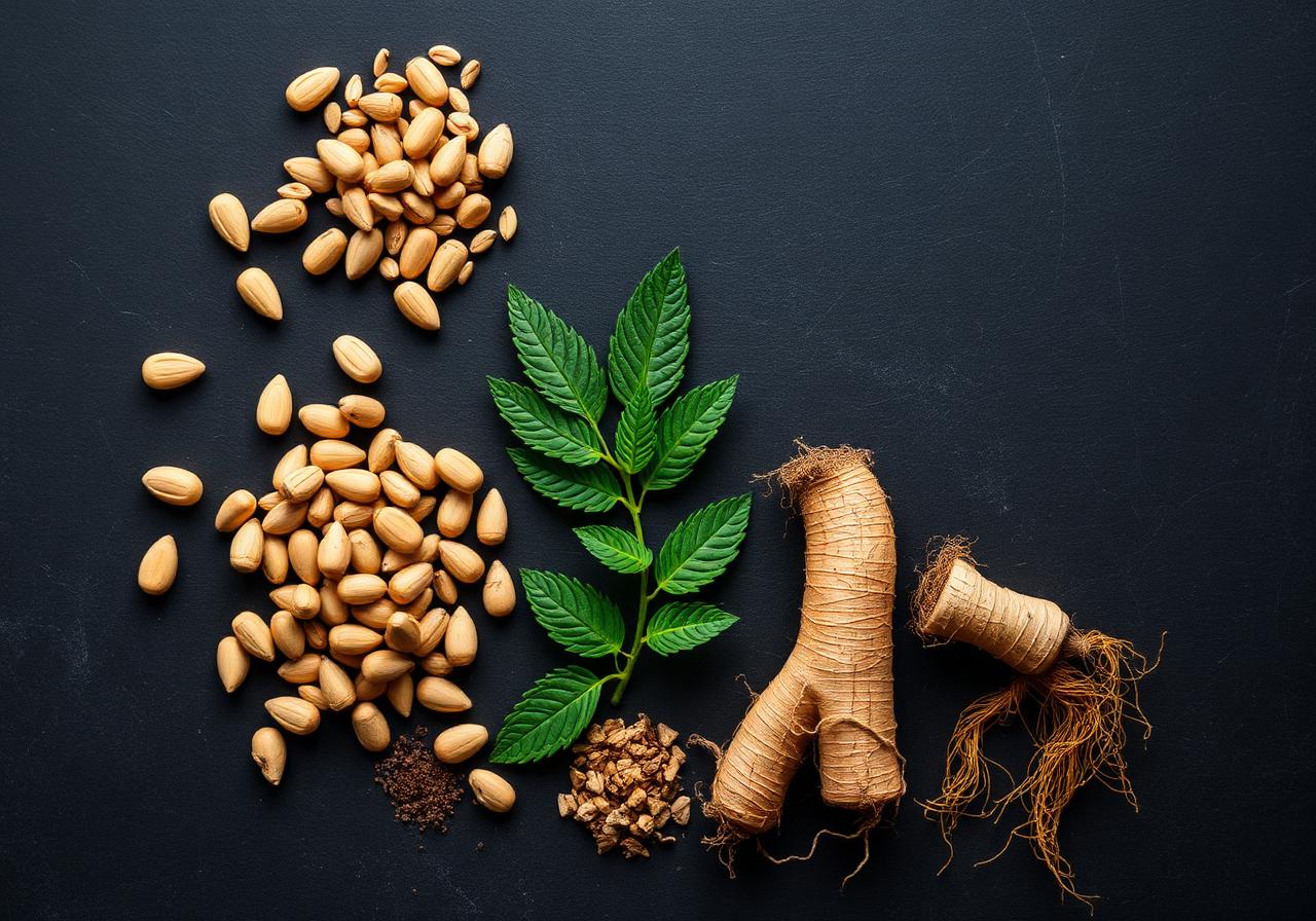 Natural Maca root and Tribulus ingredients used in XP69 ME formula